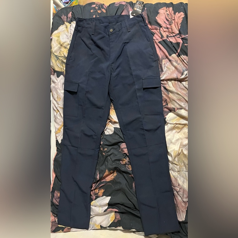 Men's Dark Blue Cargo Pants
